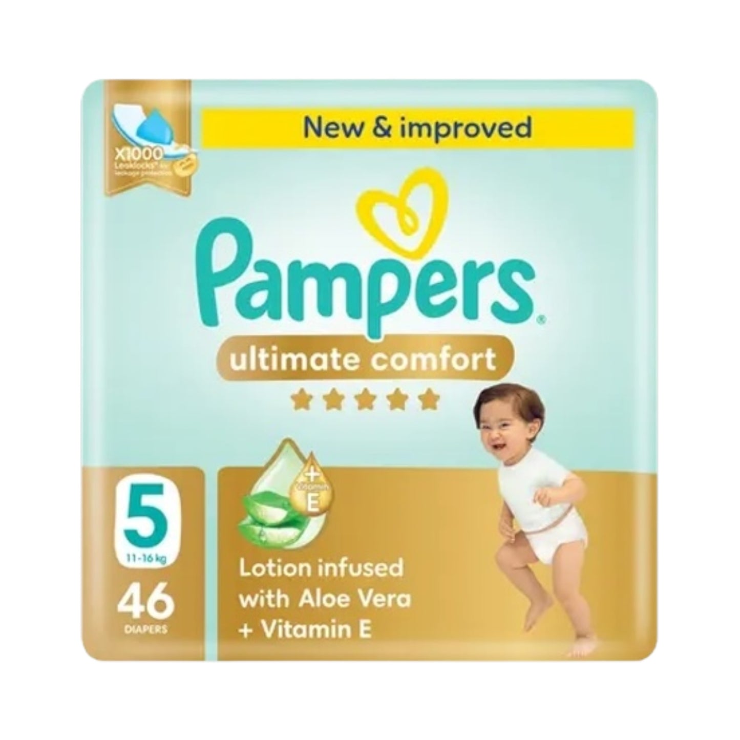 Pampers Ultimate Comfort Size 5 46 Diapers