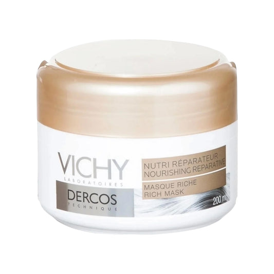Vichy Dercos Nourishing Reparative Rich Mask 200Ml