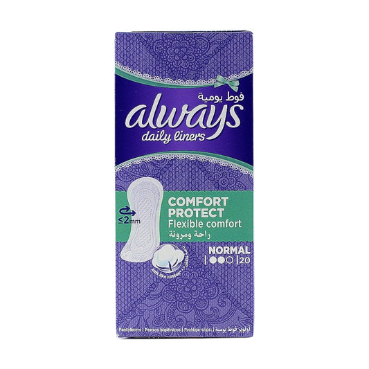 Carefree فوط نسائية يومية
Flexicomfort Fresh Pantyliner 20