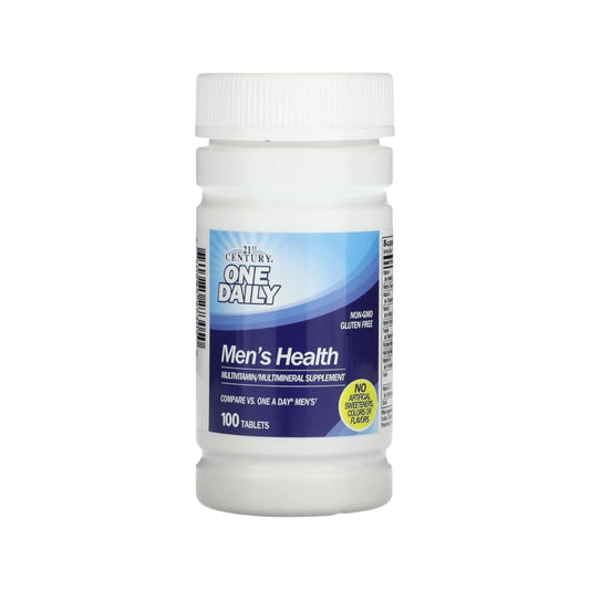 21st Century, One Daily, Men's Health, 100 Tablets