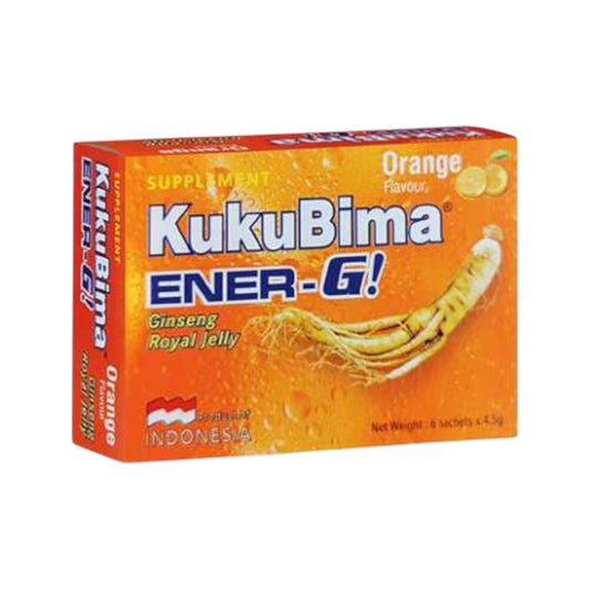 KukuBima Ener-G Ginseng Royal Jelly Orange Flavor