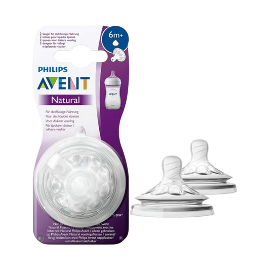 Avent Teat Natural Thick Feed 2 Pcs