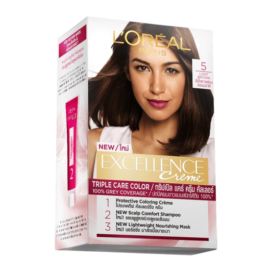 L'Oreal Excellence Crème Hair Color Light Brown No. 5