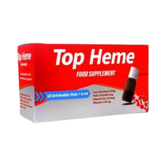 Top Heme Drinkable Ampules 10 Pcs