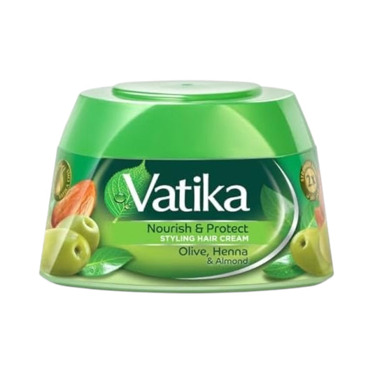 Vatika Nourish & Protect Styling Hair Cream Olive, Henna & Almond 14...