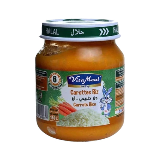 Vita Meal Carrots Rice 130gm