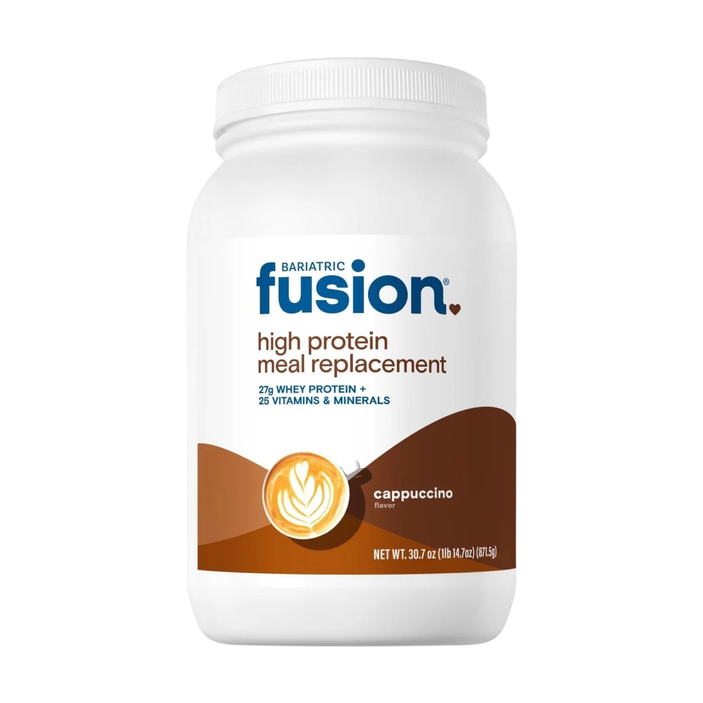 Bariatric Fusion Cappuccino Protein-Rich Meal Replacement 881g