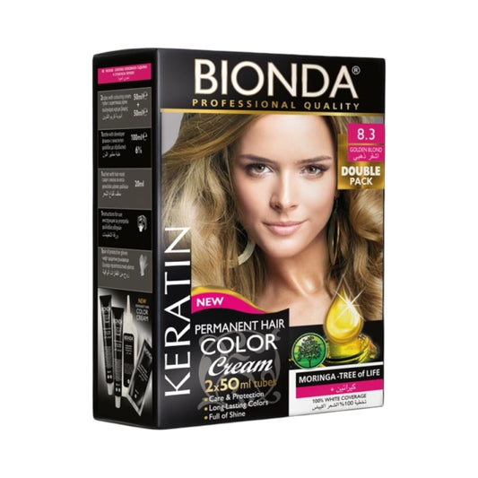 BIONDA PERMANENT HAIR COLOR
Nº 8.3
