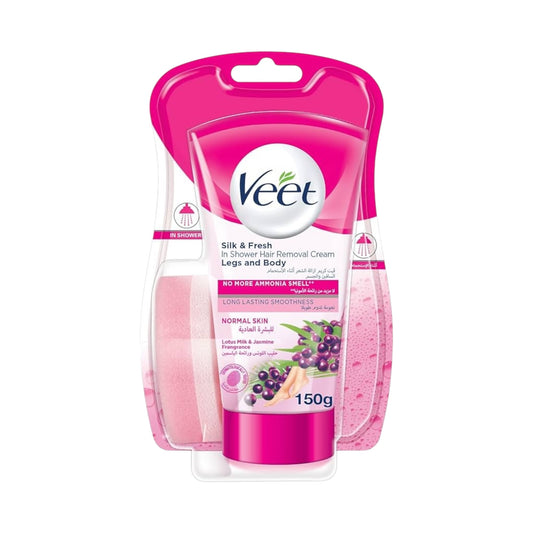 Veet In Shower Hair كريم ازالة الشعر
Removal Cream For Normal Skin