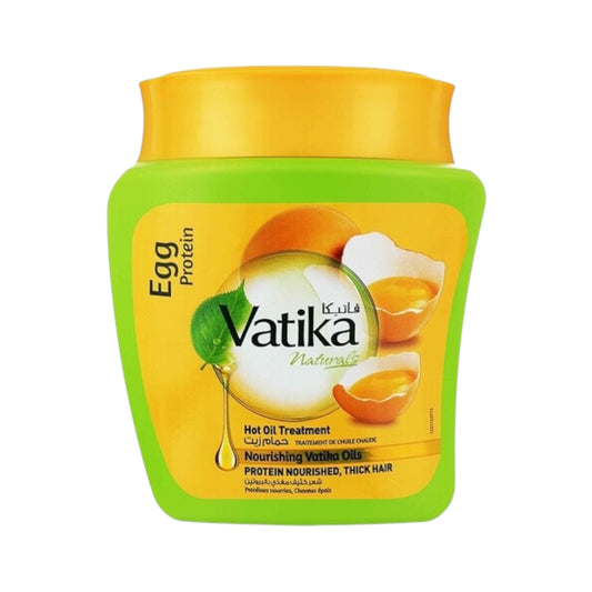 Vatika Hot Oil Treatment Protein Nourished, Thick Hair Egg Protein 1 kg