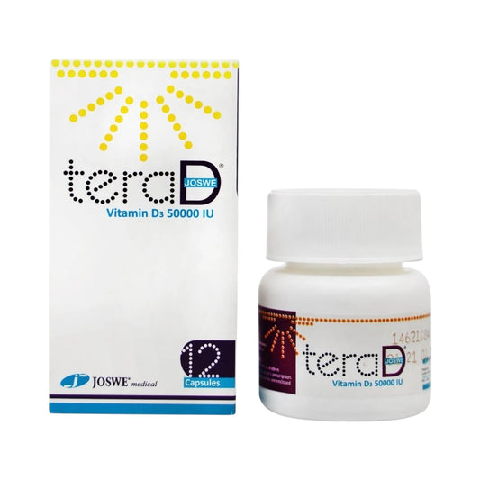Tera D 50,000 IU 12 Capsules
