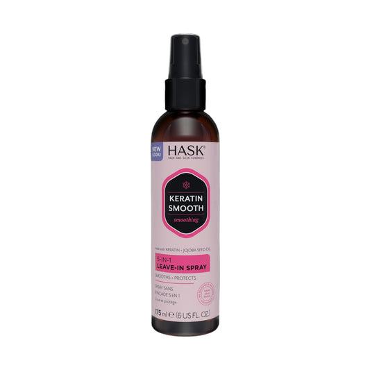 Hask 5 In 1 Leave - In Spray With Keratin & Jojoba Seed Oil 175ml