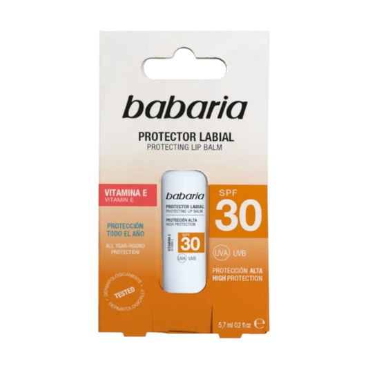 Babaria Aloe Protector Lip Balm Spf30+ Vit E - 5.7ml