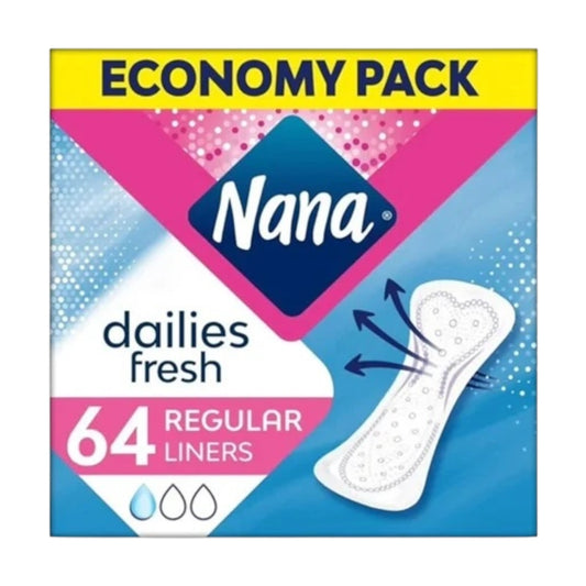 Nana Economy Pack Regular 64 Liners