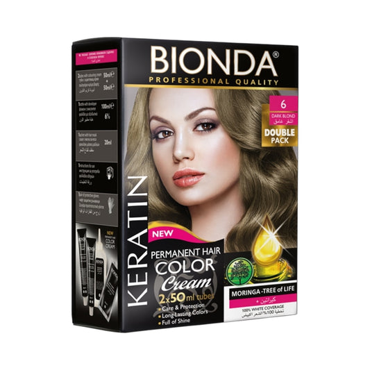 BIONDA PERMANENT HAIR COLOR
Nº 6