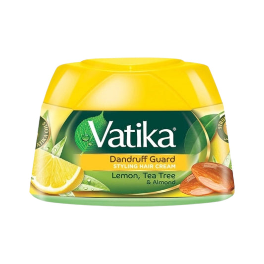 Vatika Dandruff Guard Styling Hair Cream Lemon, Tea & Almond 140ml