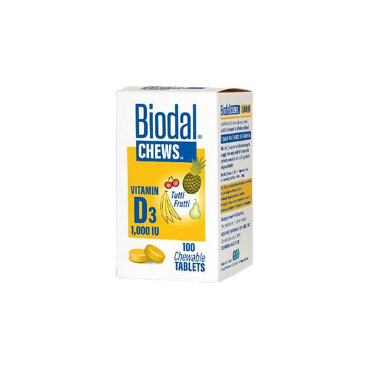 Biodal Vitamin D3 (1000) IU 100 Tablets