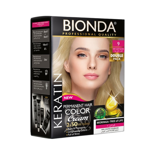 BIONDA PERMANENT HAIR COLOR
Nº 9