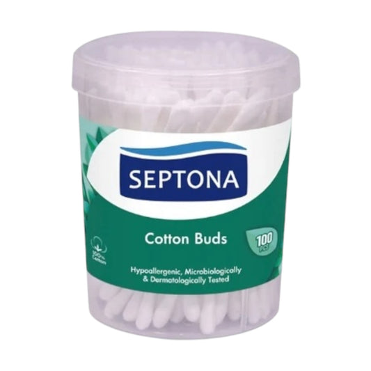 Septona Cotton Buds (100pcs)- Drum