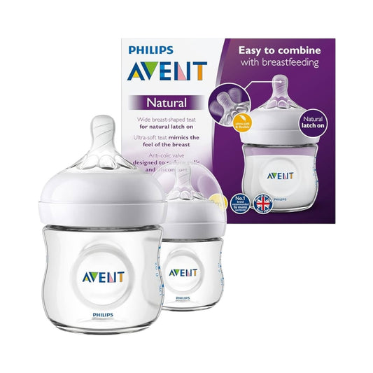 Philips Avent Natural Bottle 2 Pack 125ml