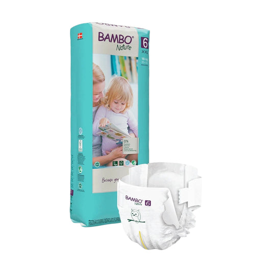 Bambo (Size 6, 16+ Kg, 40 Nature Diapers)