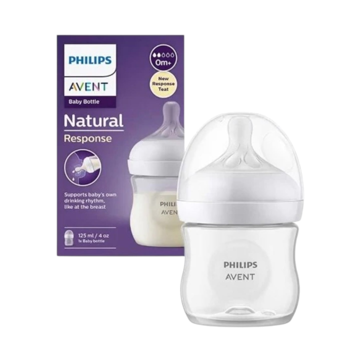 Avent Natural Bottle 1 Pack 125ml