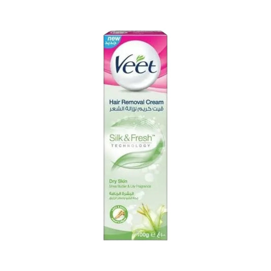 Veet Hair Removing Cream For Dry Skin 100Ml - MELIA-PHARMACY