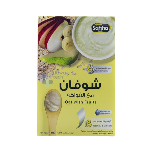 Sahha Oat With Fruits Cereal 250g