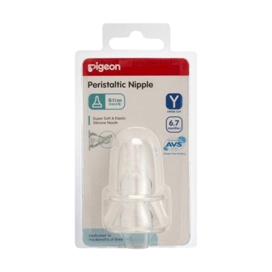 Pigeon Silicone Nipple Y- Type 2pc