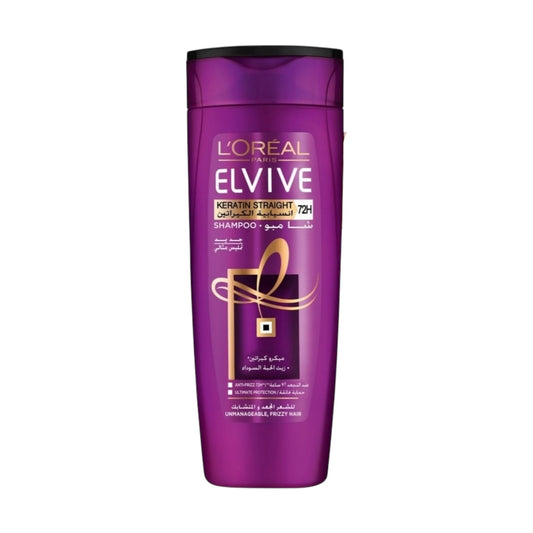 Loreal Elvive Keratin Straight Shampoo 400ml