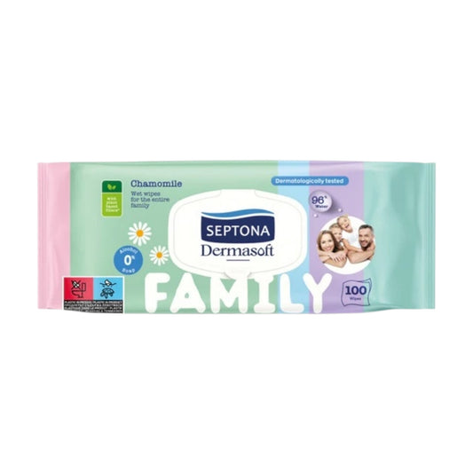 Septona Family Wipes Water 100 Pcs