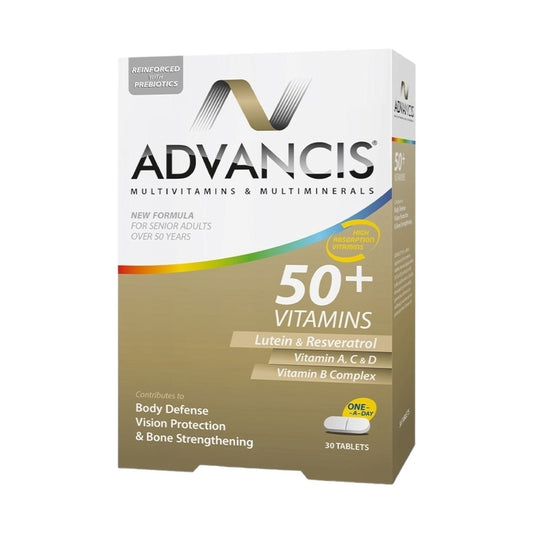 Advancis 50+ Vitamins 30Tab - MELIA PHARMACY - MELIA PHARMACY