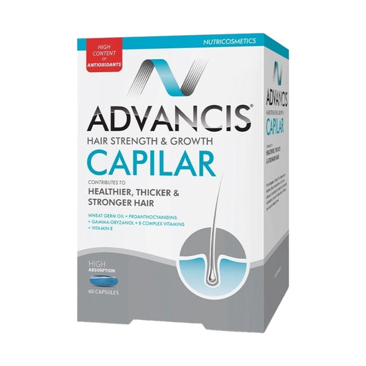 Advancis Hair Strength And Growth Capilar 60 Capsule - MELIA PHARMACY - MELIA PHARMACY
