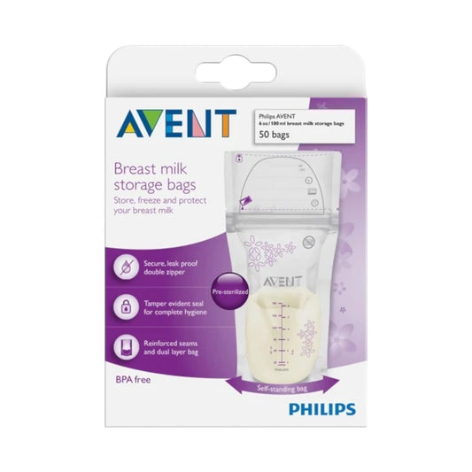 Avent Breast Milk Bags 6oz/180ml