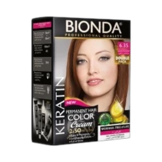 BIONDA PERMANENT HAIR COLOR
Nº 6.35