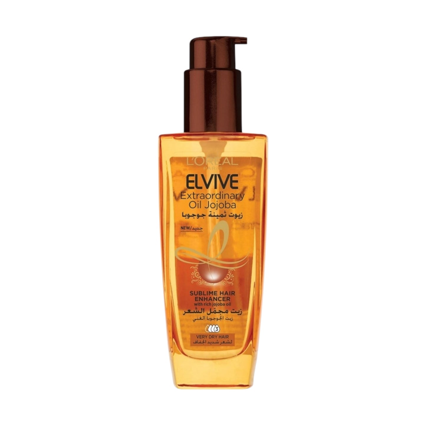 Loreal Elvive زيت ترطيب الشعر
Extraordinary Hair Oil 100ml
