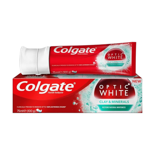 Colgate Optic White Clay Mineral Toothpaste 75ml