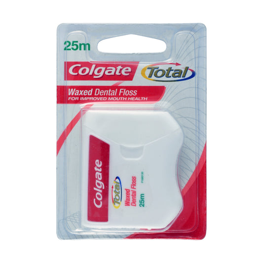 Colgate Total Waxed خيوط الأسنان
Dental Floss 25m