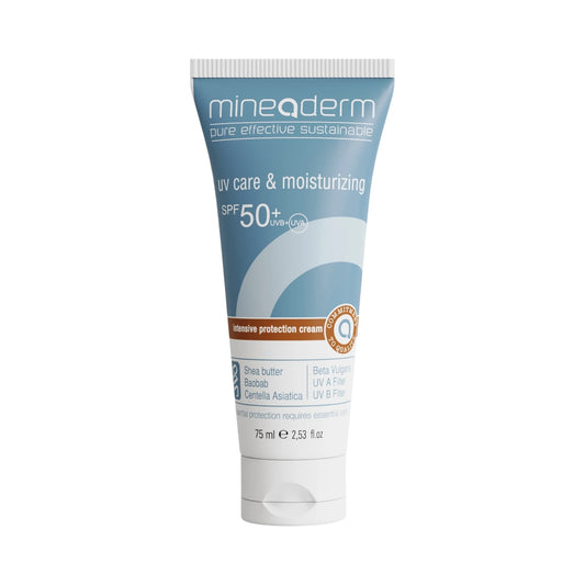 Mineaderm Moisturizing Sunscreen SPF 50+, 75ml