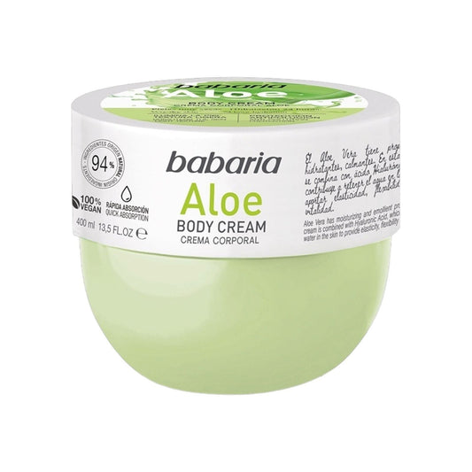 Babaria Aloe Fresh Body Cream 400ml - MELIA PHARMACY - MELIA PHARMACY