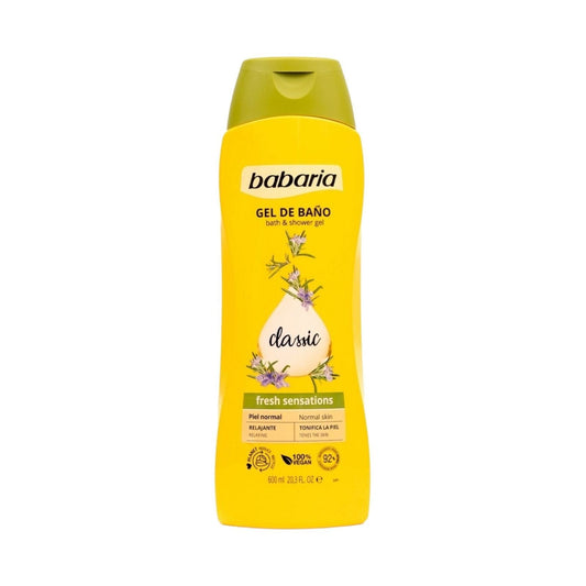 Babaria Classic Bath And Shower Gel 600ml - MELIA PHARMACY - MELIA PHARMACY