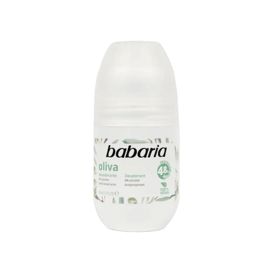 Babaria Olive Oil Roll-on Deodorant 50ml - MELIA PHARMACY - MELIA PHARMACY