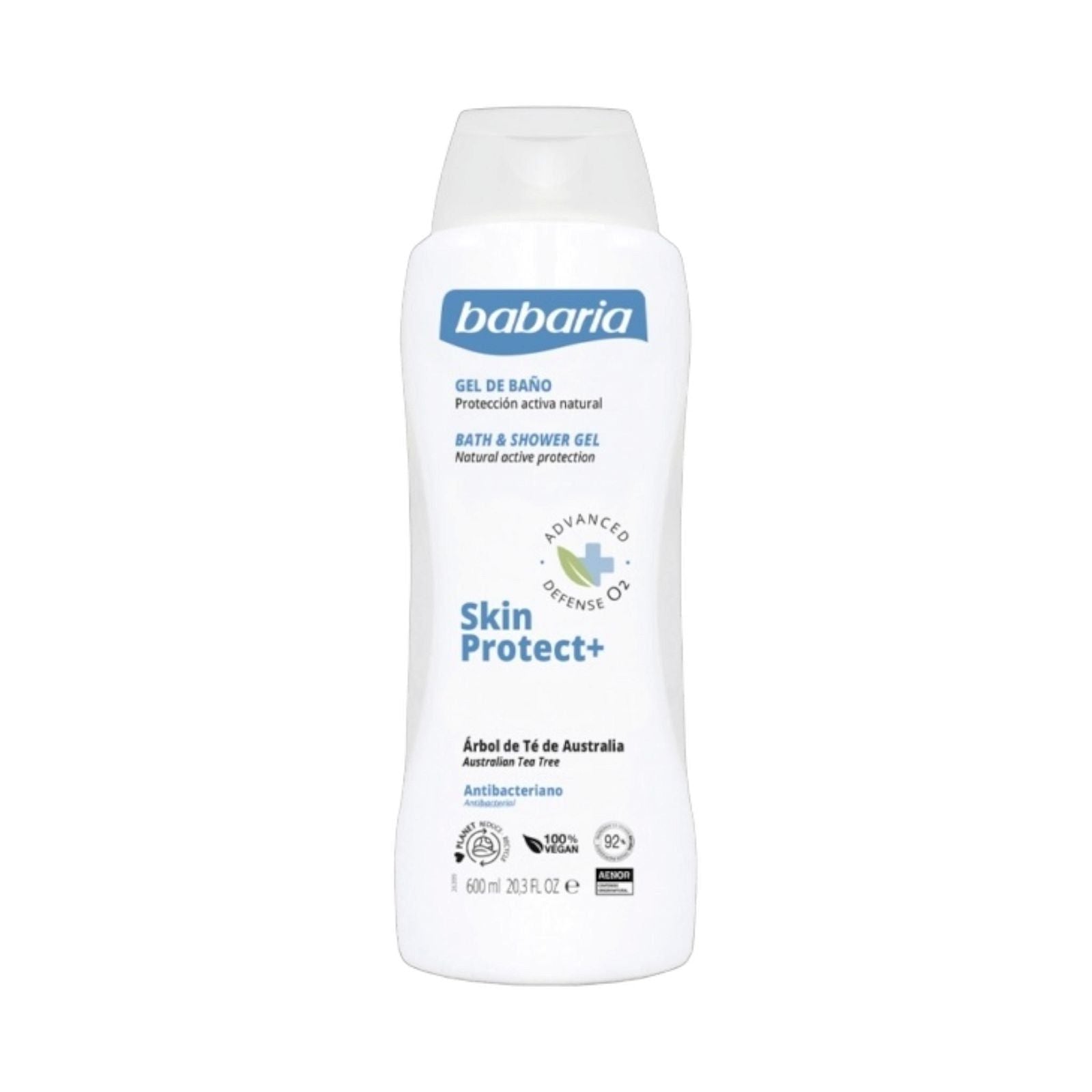 Babaria Shower Gel Skin Protect+ 600ml - MELIA PHARMACY - MELIA PHARMACY