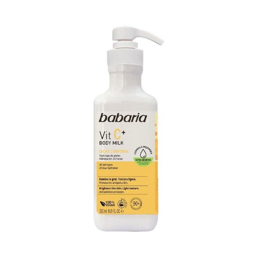 Babaria Vitamin C Body Milk 500ml - MELIA PHARMACY - MELIA PHARMACY