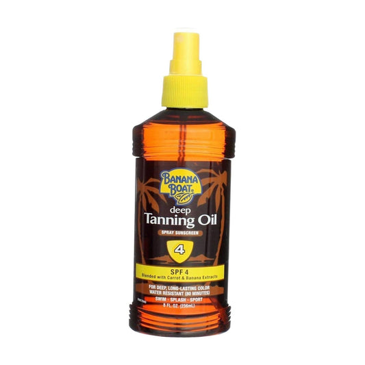 Banana Boat Tanning Oil SPf 4, 236Ml - MELIA PHARMACY - MELIA PHARMACY