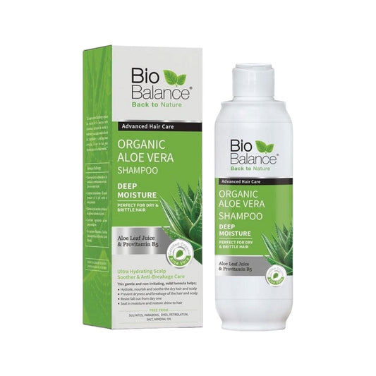 Bio Balance Organic Aloe Vera Deep Moisture Shampoo 330ml - MELIA PHARMACY - MELIA PHARMACY