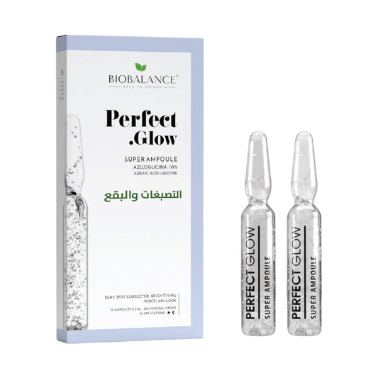 Bio Balance Perfect Glow Super Ampoule Azelaic Acid 10% + Glycine10 X 2ml - MELIA PHARMACY - MELIA PHARMACY