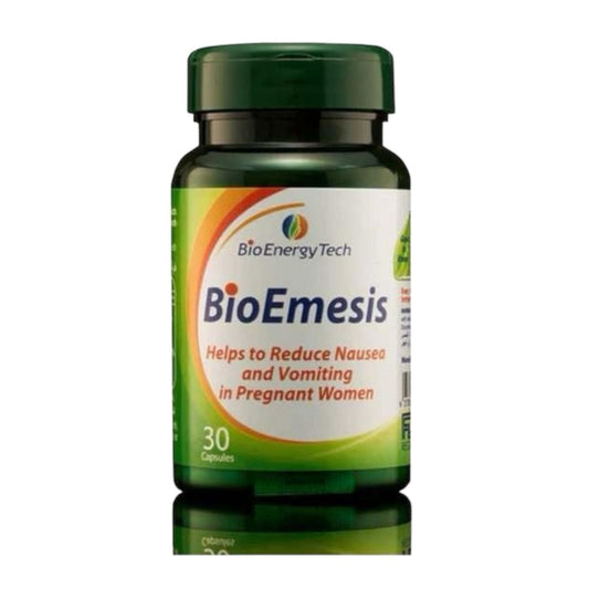 Bio Energy Tech BioEmesis Ginger Root And Vitamin B6-30 Capsule - MELIA PHARMACY - MELIA PHARMACY