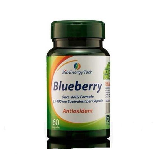 Bio Energy Tech Blueberry 500Mg 60 Capsule - MELIA PHARMACY - MELIA PHARMACY