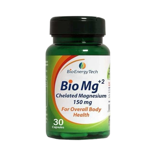 Bio Energy Tech Chelated Magnesium 150Mg 30 Capsule - MELIA PHARMACY - MELIA PHARMACY
